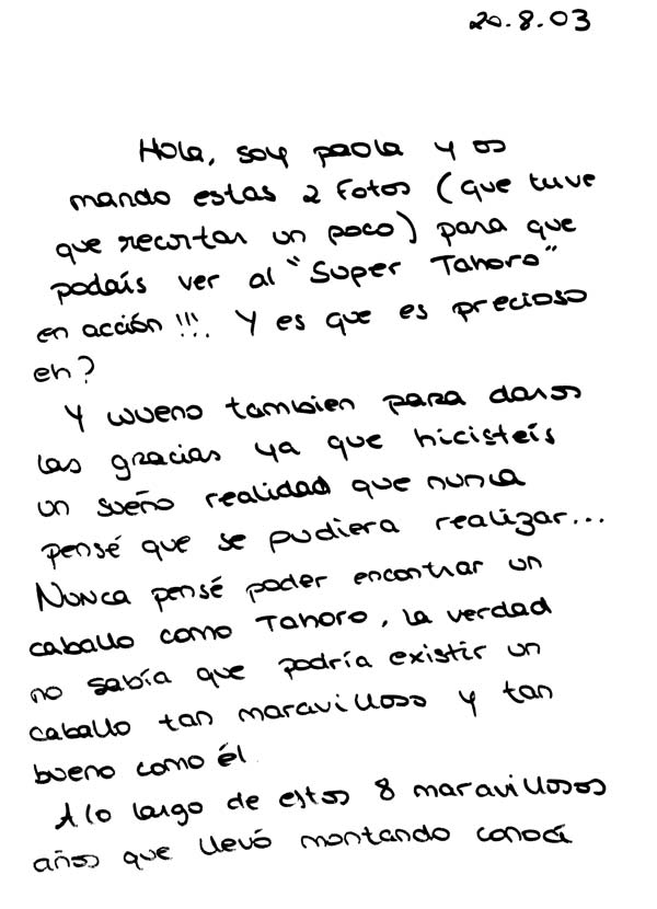 Carta de Paola